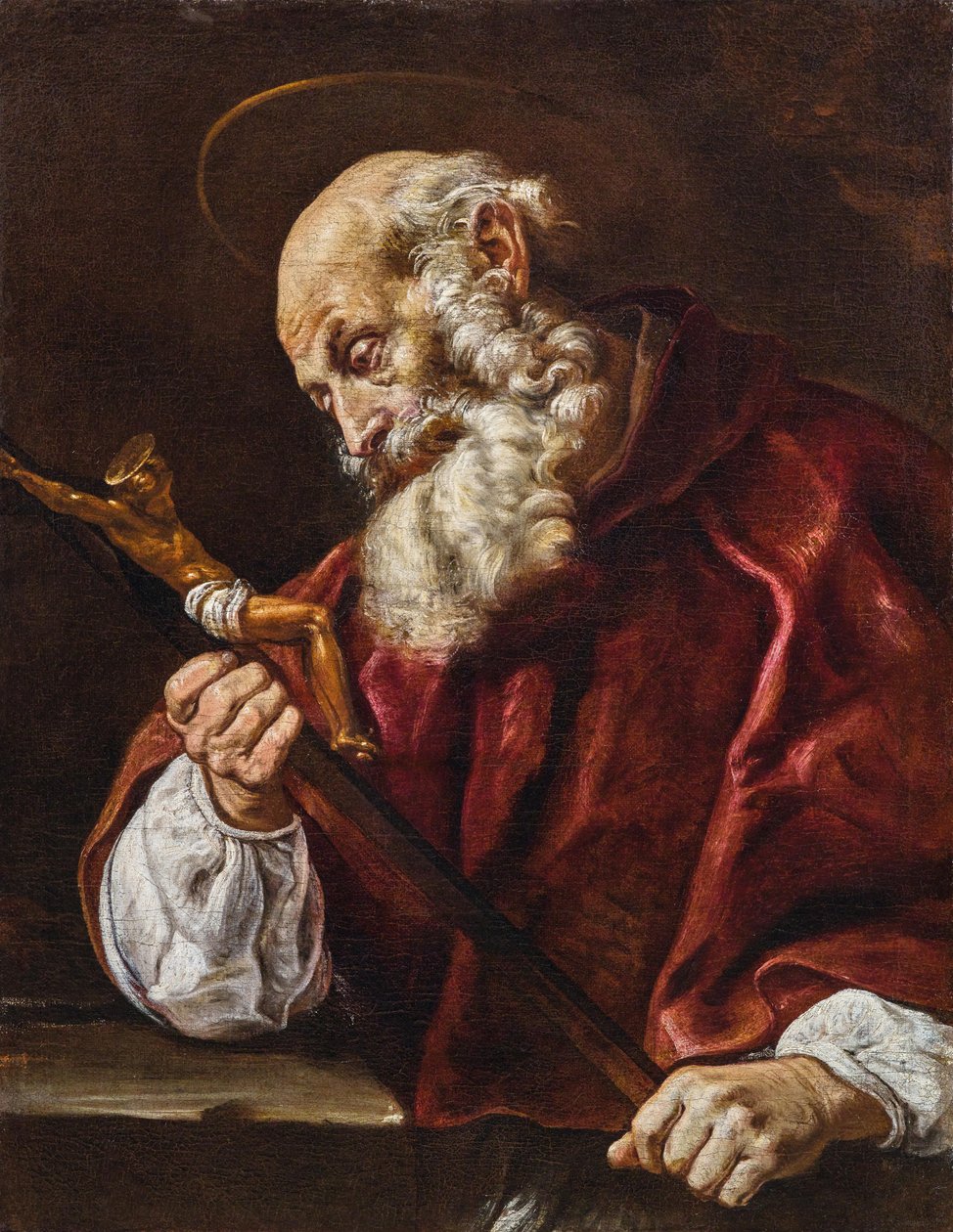 Saint Jerome tekijältä Domenico Fetti