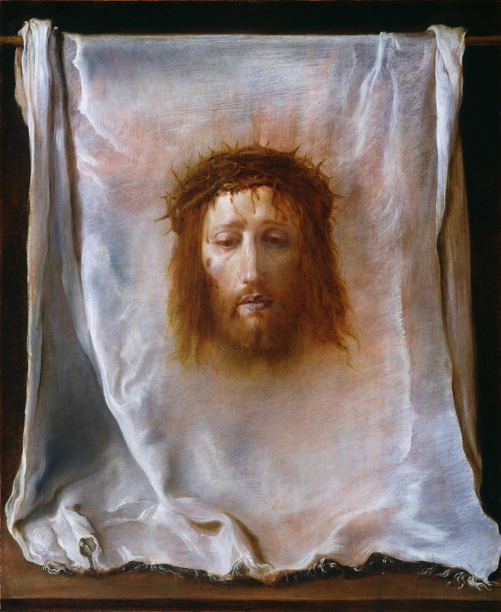 Veronican huntu, n. 16181622. tekijältä Domenico Fetti