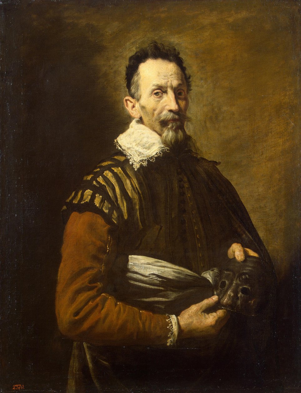 Näyttelijän muotokuva, 1620-1622 tekijältä Domenico Fetti or Feti