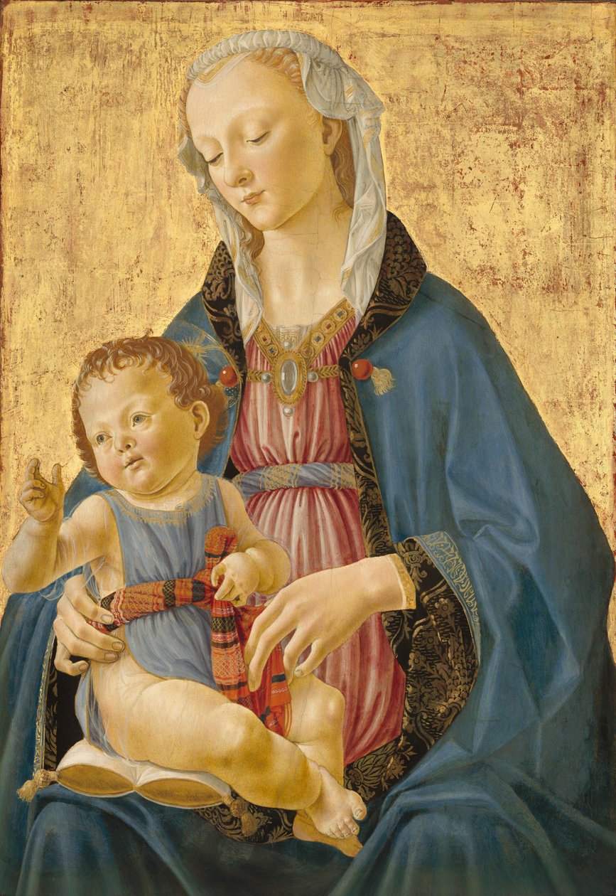 Madonna ja lapsi tekijältä Domenico Ghirlandaio