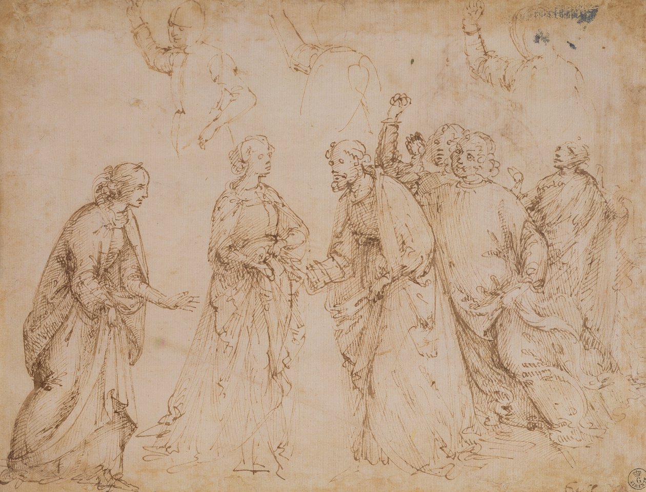 Neitsyen avioliitto tekijältä Domenico Ghirlandaio