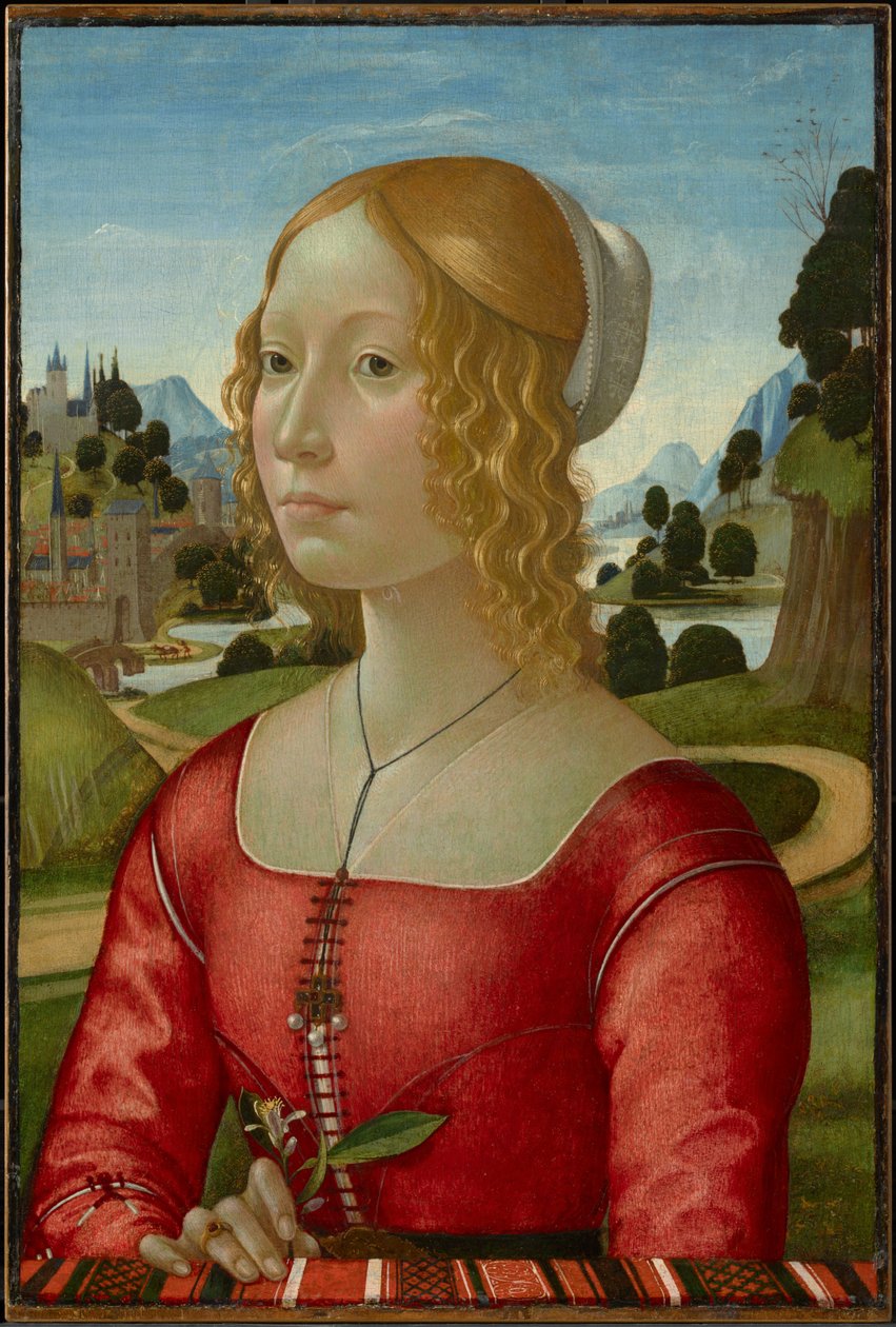 Naisen muotokuva tekijältä Domenico Ghirlandaio