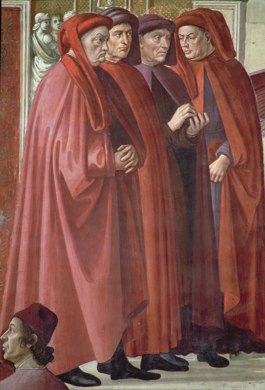 Ilmoitus Pyhälle Sakarialle tekijältä Domenico Ghirlandaio