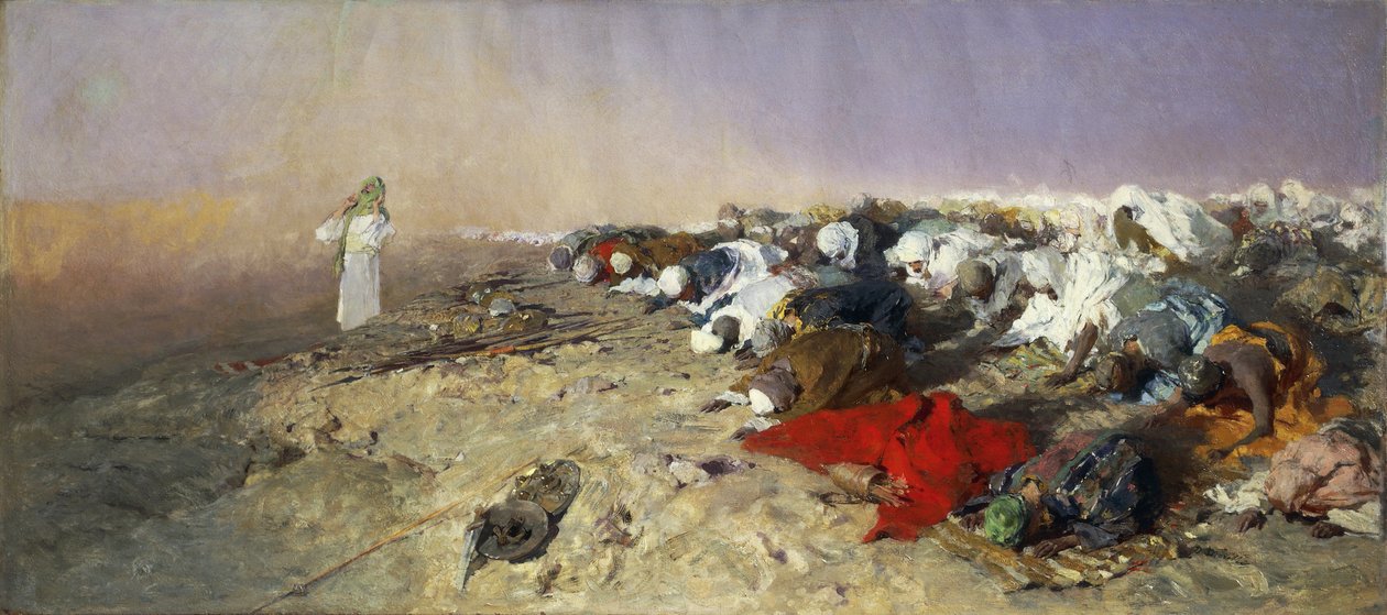 Muhammedin saarna tekijältä Domenico Morelli