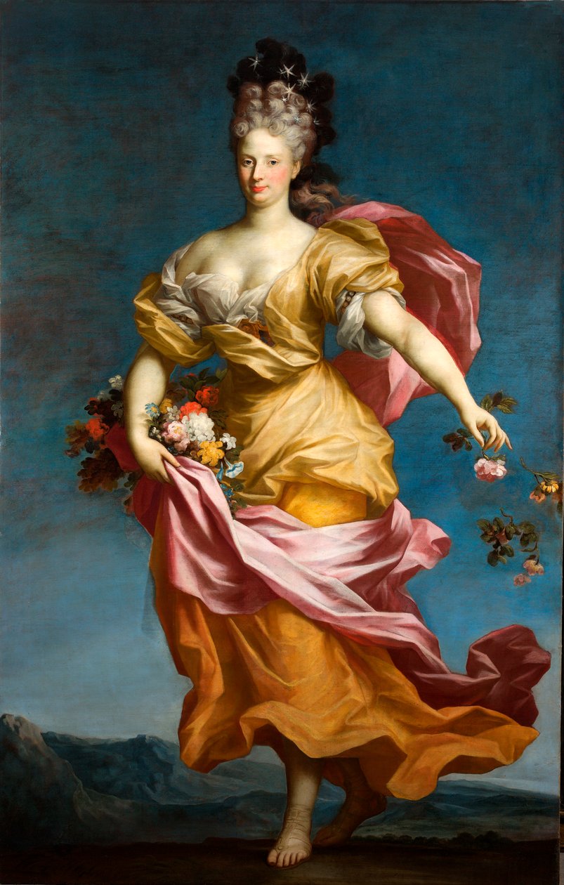 Paola Maria Lomellini Adorno Florana, n. 1699 (öljy kankaalle) tekijältä Domenico Parodi