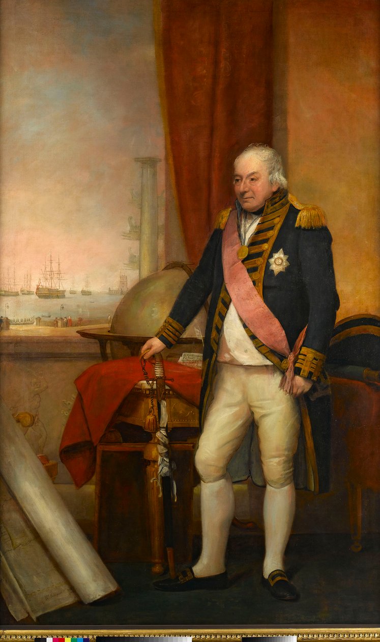 Kontra-amiraali Sir John Jervis tekijältä Domenico Pellegrini