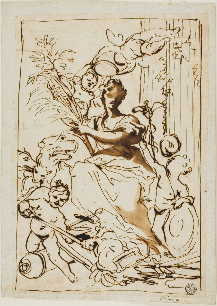 Voiton allegoria tekijältä Domenico Piola