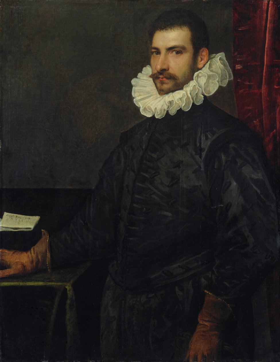 Nuoren miehen muotokuva tekijältä Domenico Robusti Tintoretto