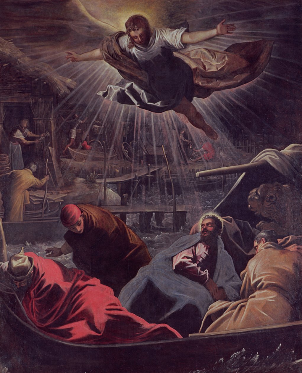 Huonekalut ja erilaiset esineet 1100- ja 1300-luvuilta tekijältä Domenico Robusti Tintoretto