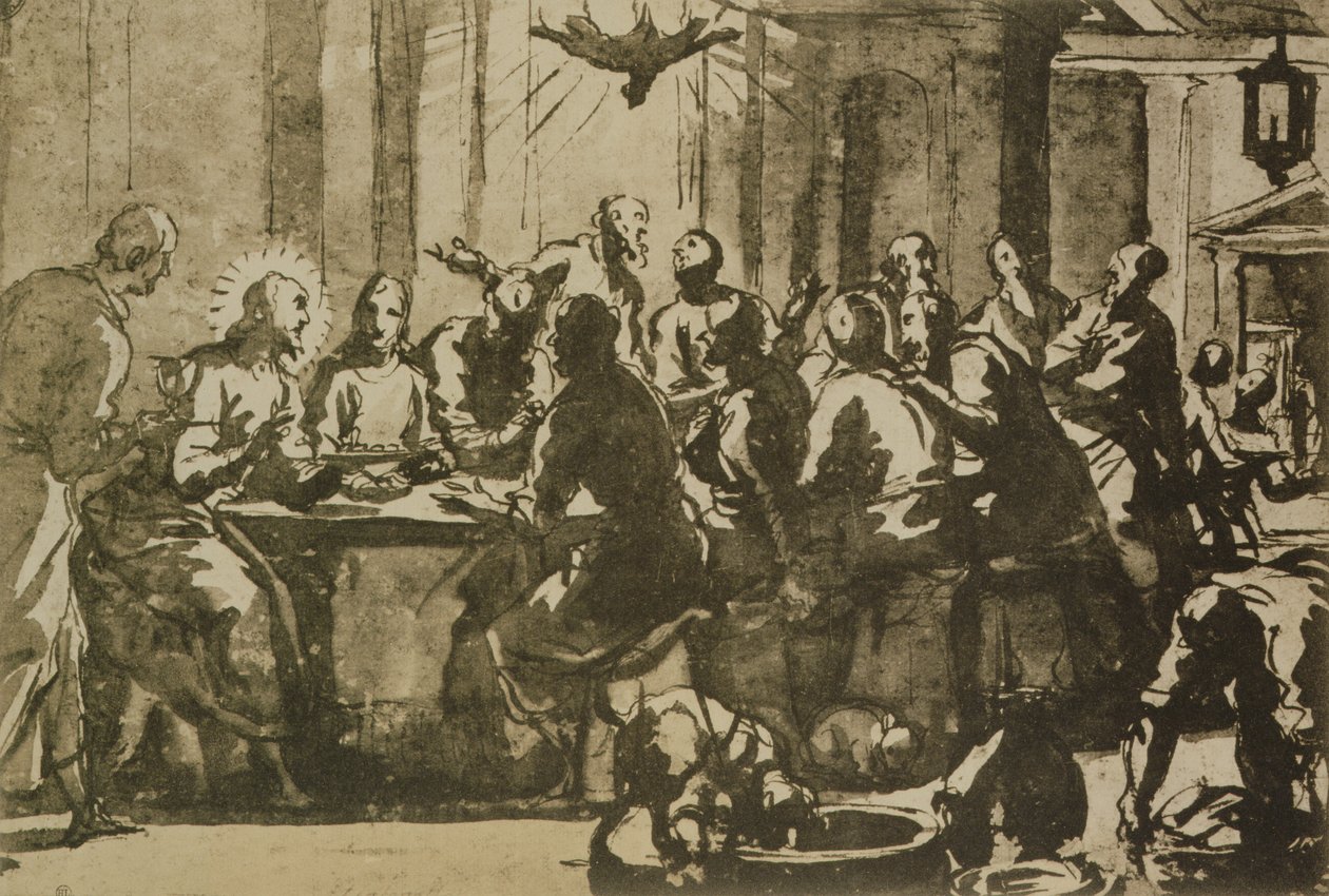 Huonekalut ja erilaiset esineet 1100- ja 1300-luvuilta tekijältä Domenico Robusti Tintoretto