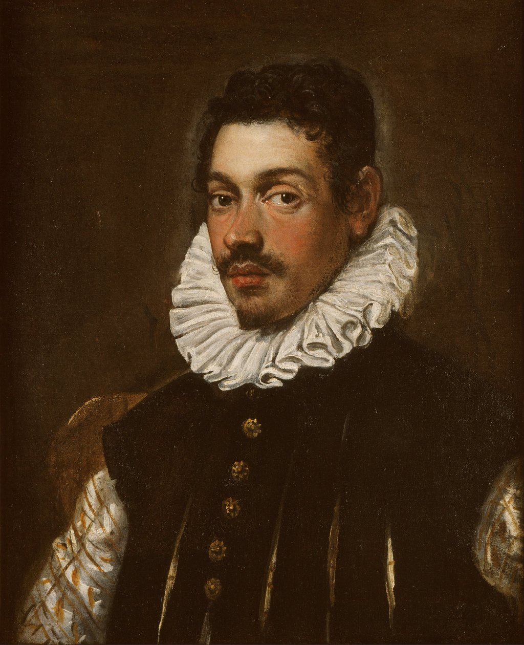 Herrasmiehen muotokuva tekijältä Domenico Tintoretto