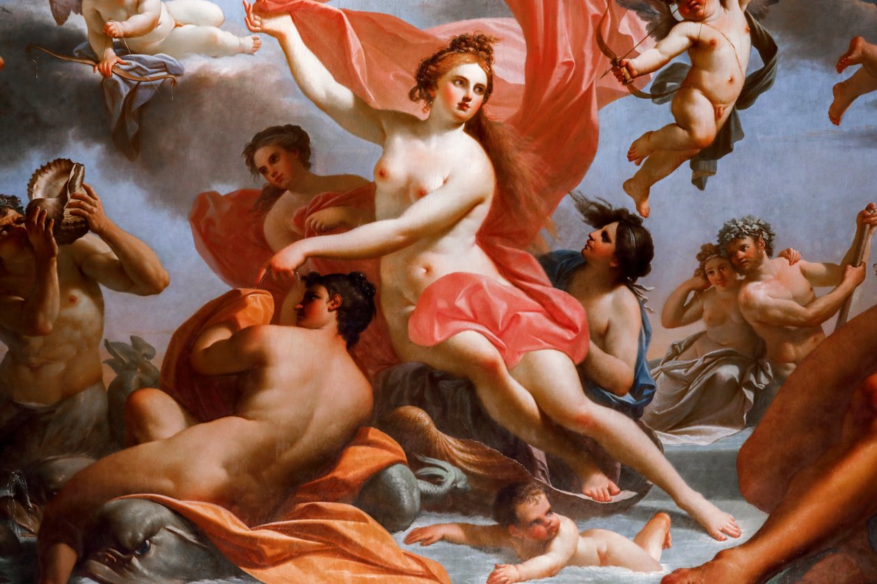 Galatean voitto 1778-1780, fresko tekijältä Domenico De Angelis