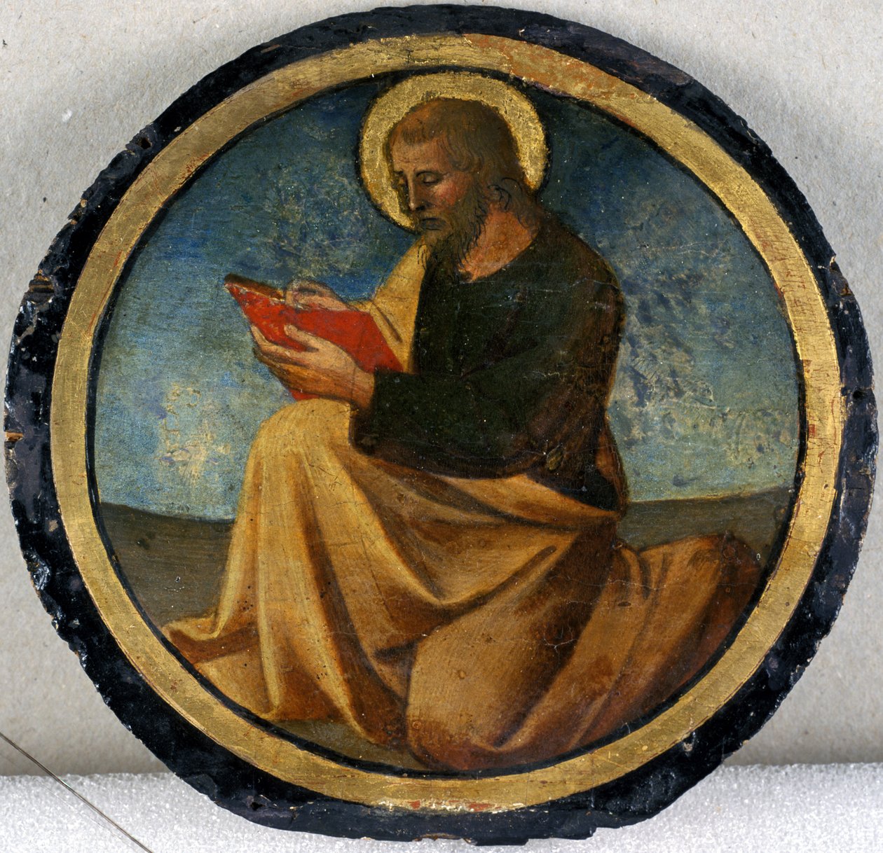 Evankelista, n. 1460 (tempera poppelipuulla) tekijältä Domenico di Francesco dAntonio Domenico di Francesco dAntonio
