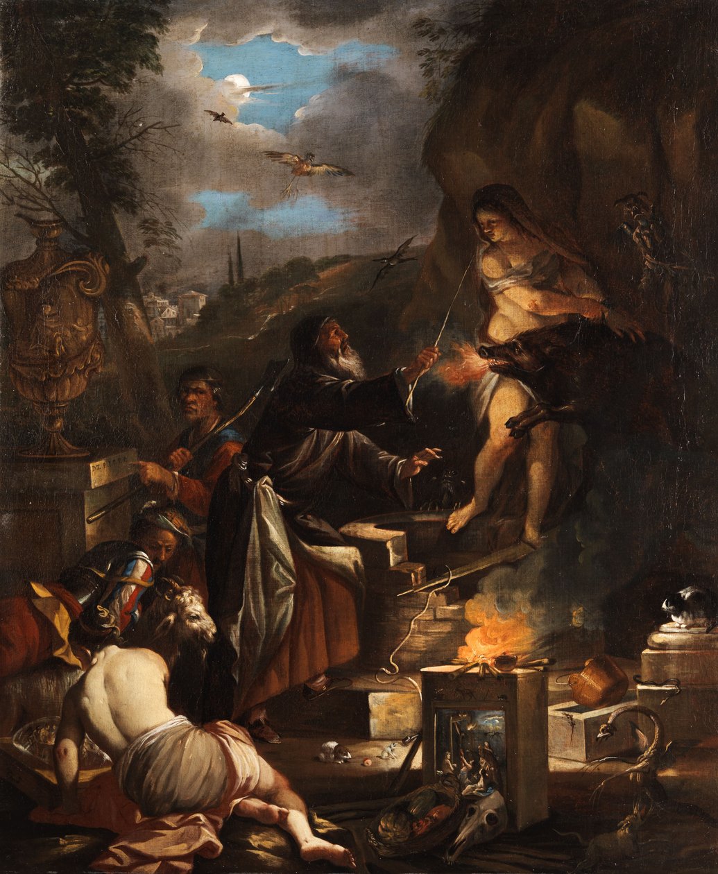 Der Hexenmeister tekijältä Domenicus van Wijnen