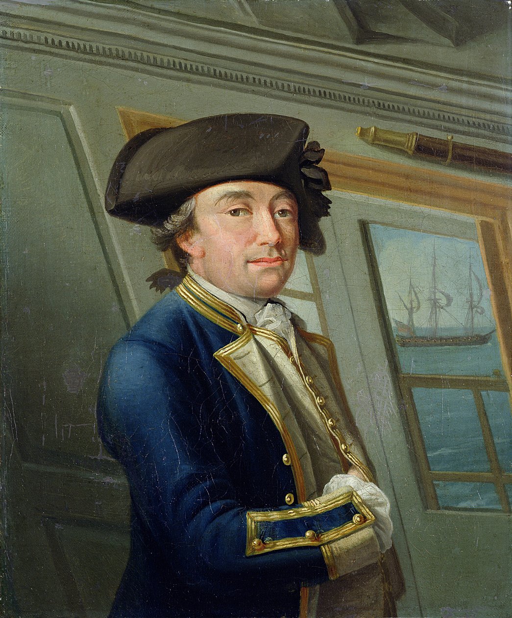 Kapteeni William Lockerin (1731-1800) muotokuva 1769 tekijältä Dominic Serres