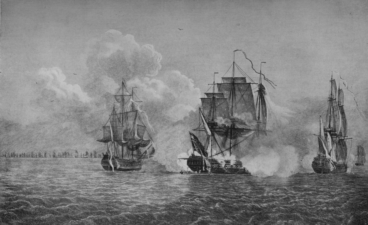 Thetiksen ja Phenixin vangitseminen, c1770 tekijältä Dominic Serres
