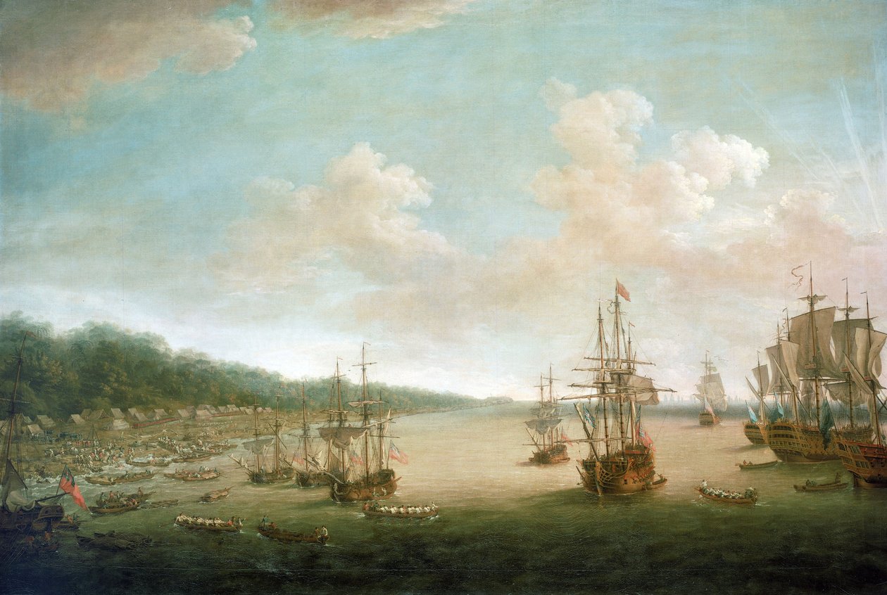 Seitsemänvuotinen sota (1756-1763): Havannan (Kuuba) valloitus. tekijältä Dominic Serres