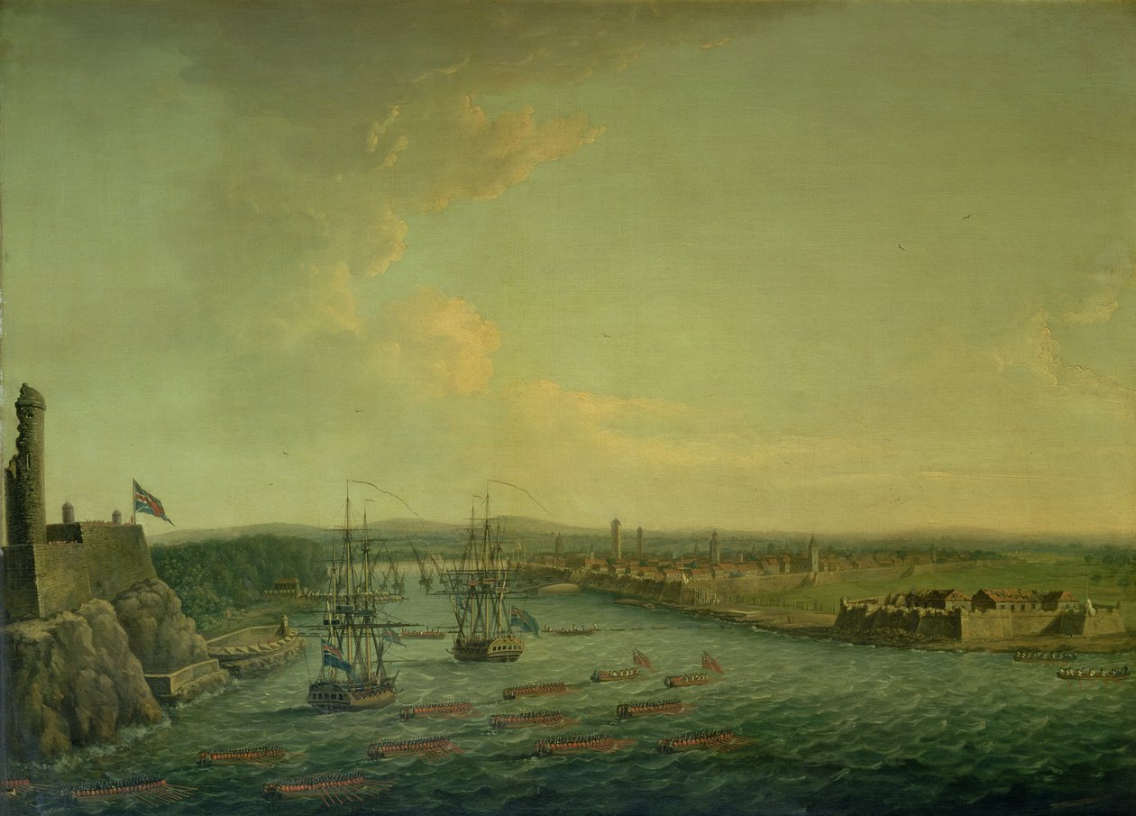 Havannan piiritys 1762, 1767 tekijältä Dominic Serres