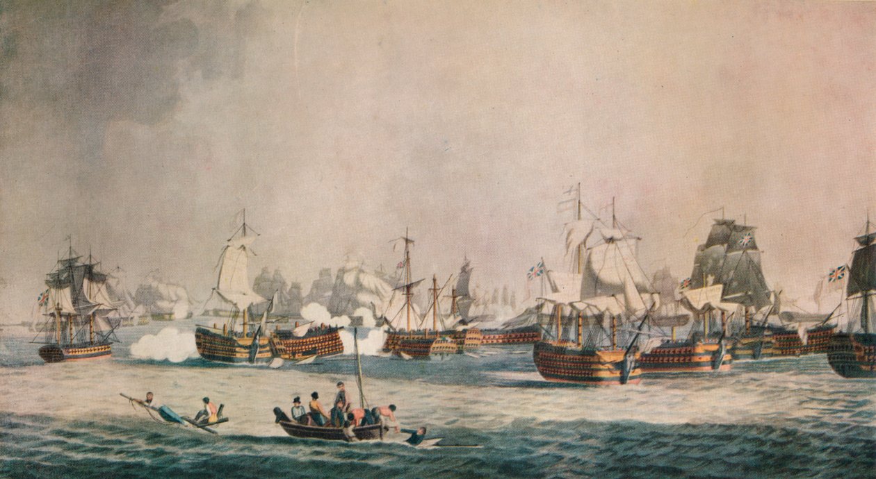 Trafalgar, c1806 tekijältä Dominic Serres