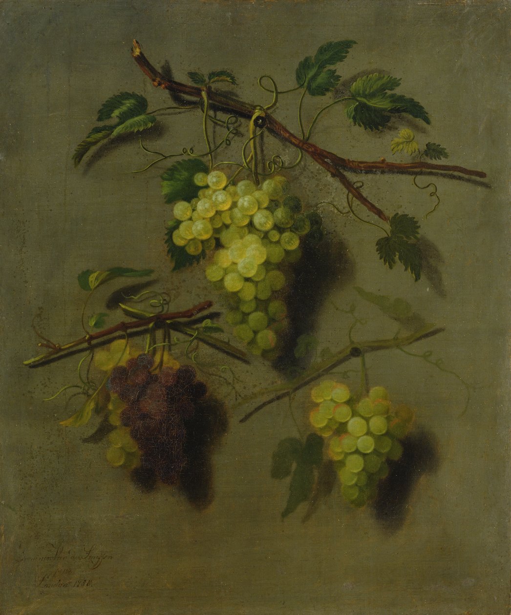 Asetelma, 1738 tekijältä Dominicus Van der Smissen