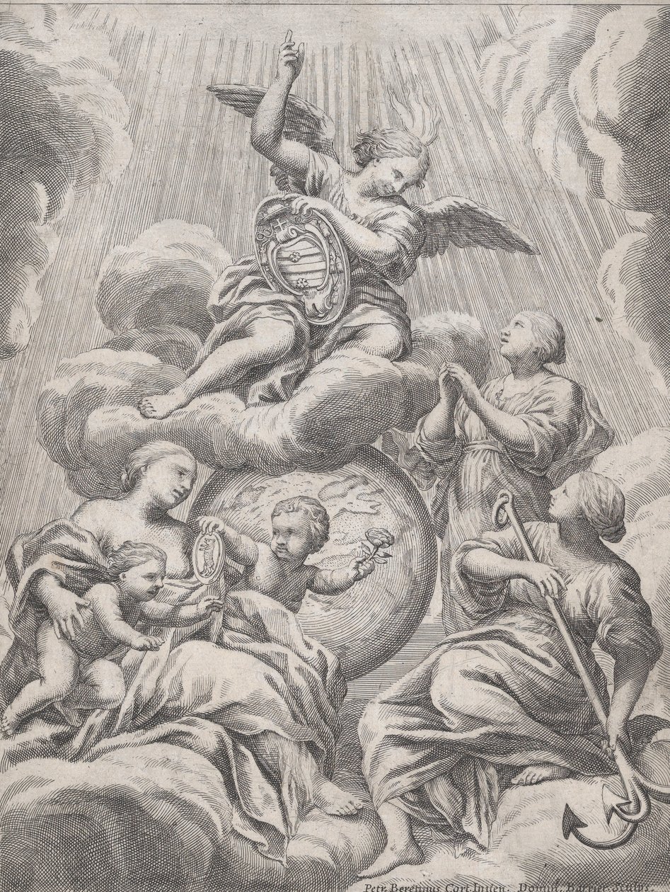 Usko, toivo ja rakkaus, 1630-78. tekijältä Dominique Barriere
