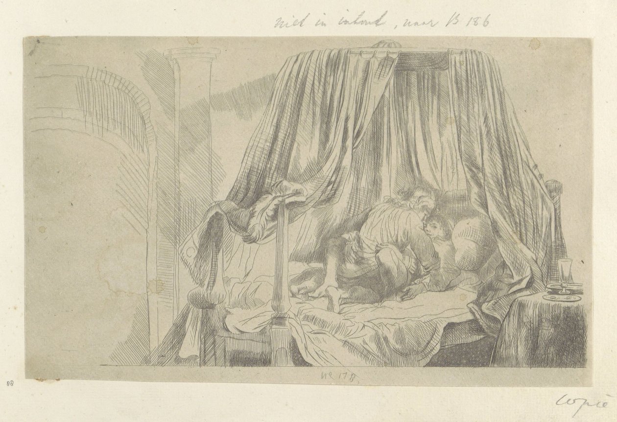 Ledikantti Kokoelma kahdeksankymmentäviisi alkuperäistä vedosta (sarjan nimi) tekijältä Dominique Vivant Denon (baron) (attributed to)