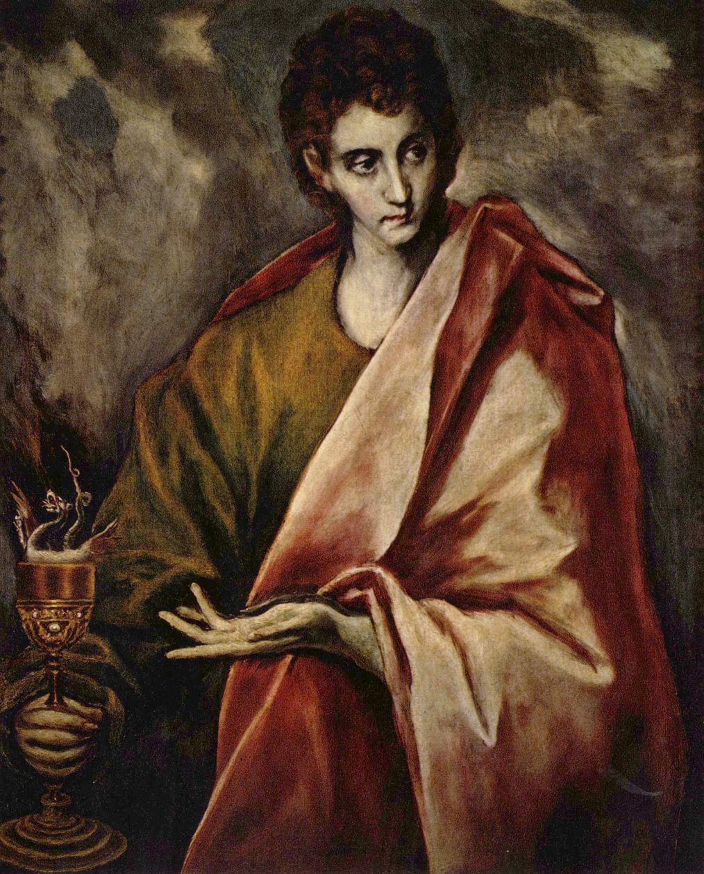 Hl. Johannes evankelista tekijältä El Greco