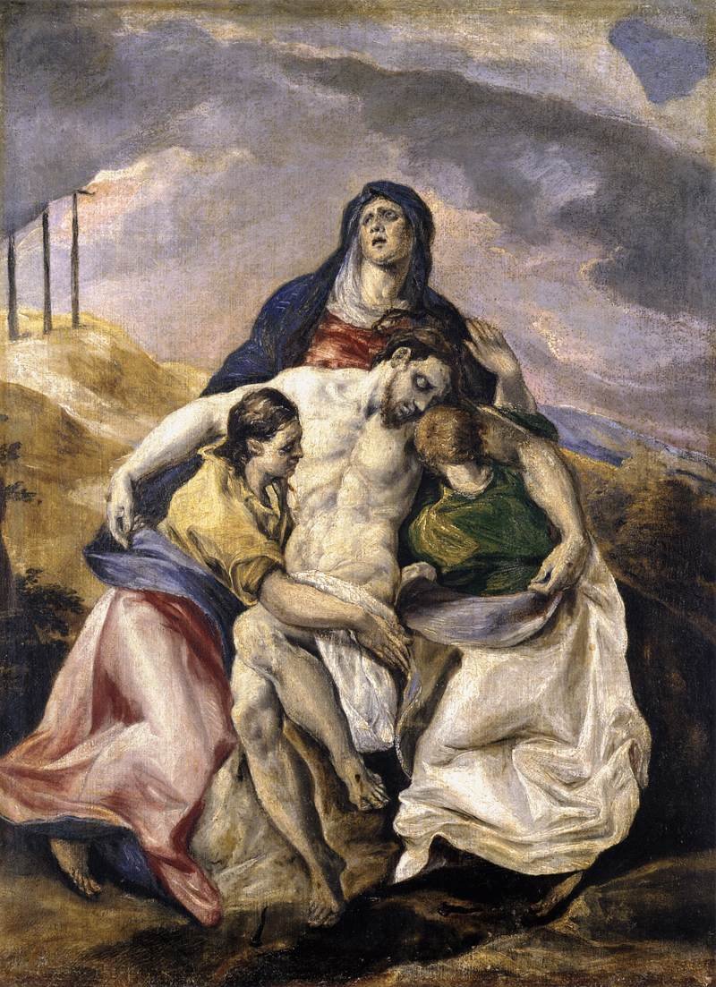 Pietà tekijältä El Greco