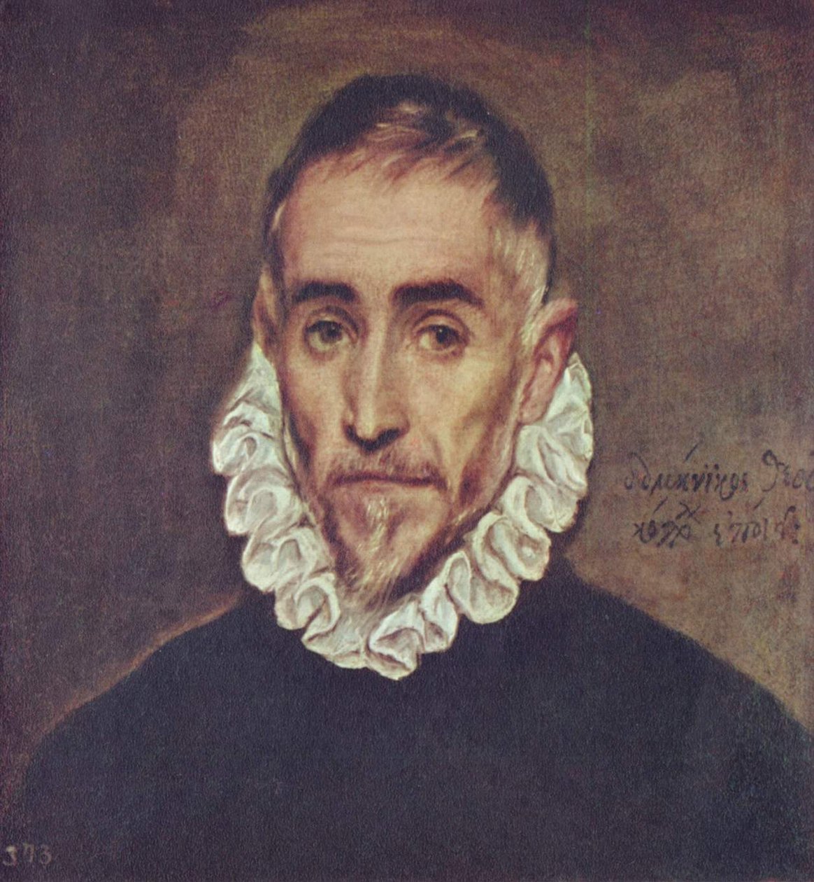 Porträt eines Edelmannes tekijältä El Greco