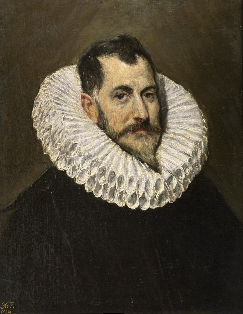 Retrato de caballero desconocido tekijältä El Greco