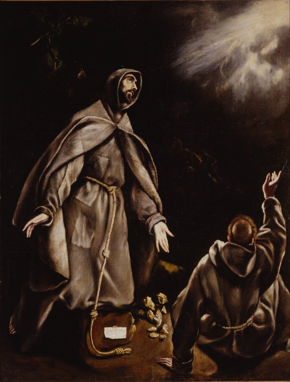 Pyhä Franciscus ekstaasissa tekijältä El Greco