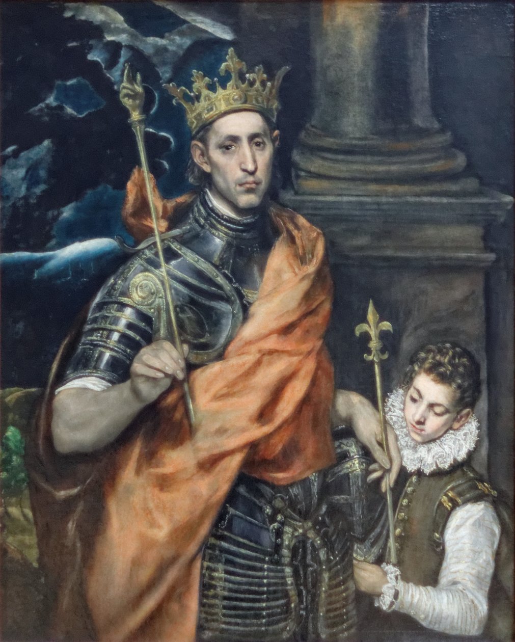 Saint Louis roi de France tekijältä El Greco