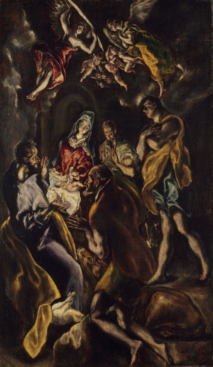 Paimenten palvonta tekijältä El Greco