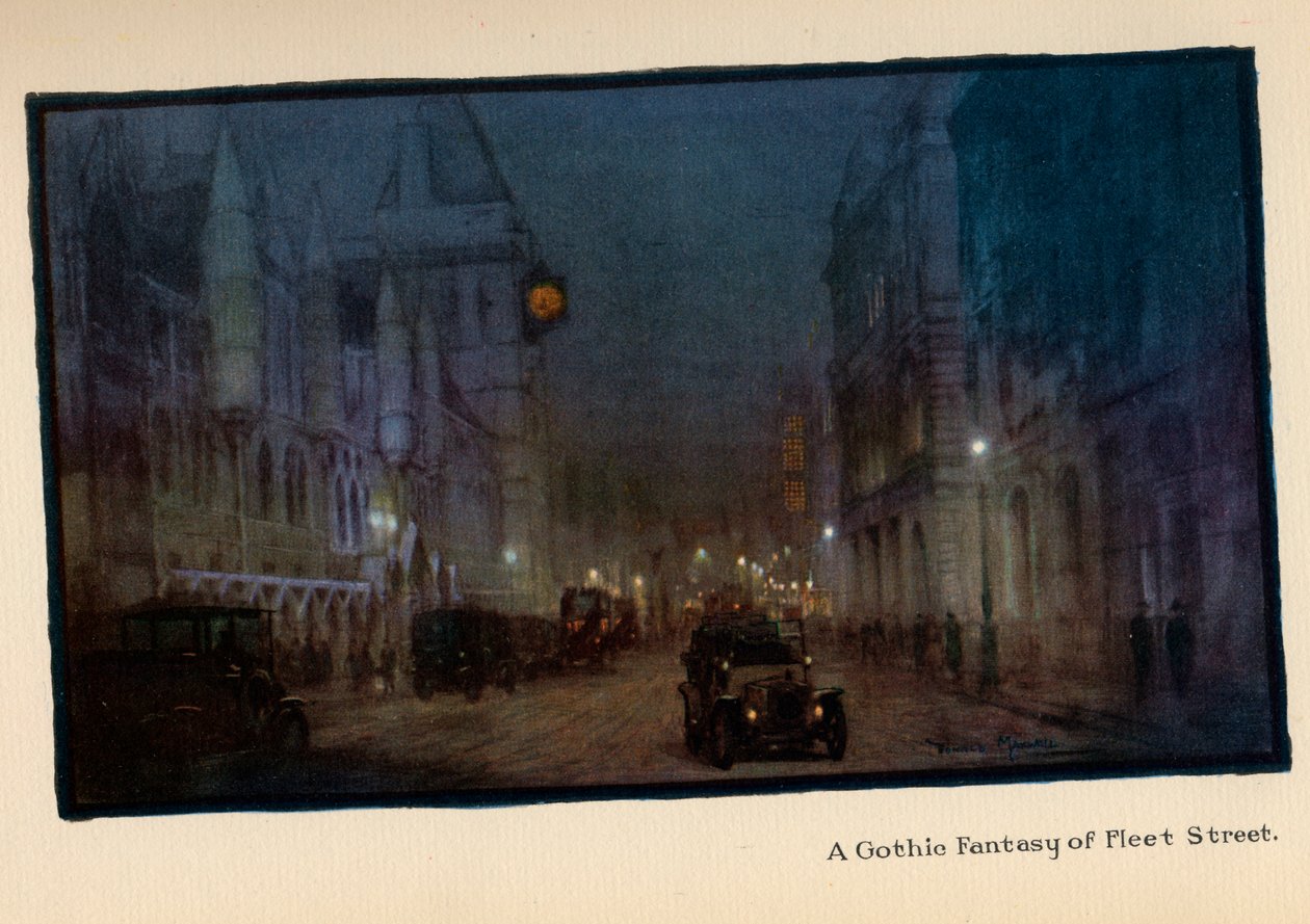 Fleet Streetin goottilainen fantasia, teoksesta 