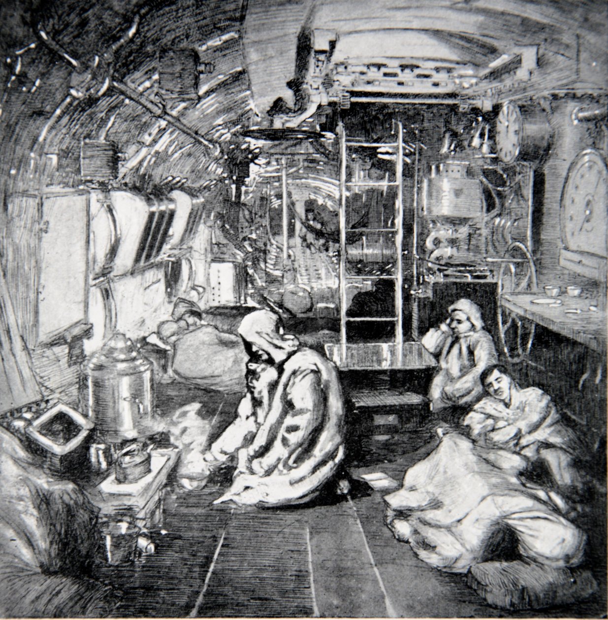 Eight Bells, Midnight, kuvitus Gordon S. Maxwellin teoksesta 