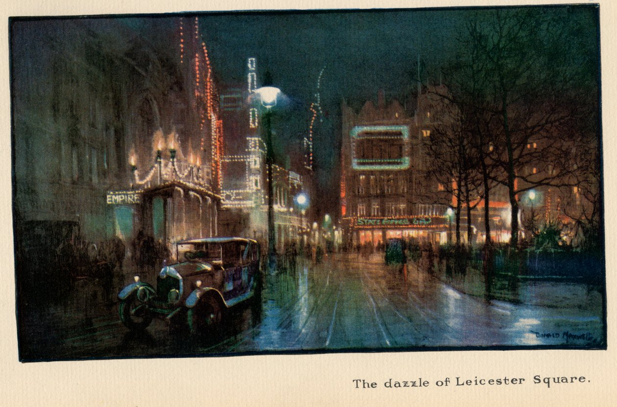 The Dazzle of Leicester Square, "The New Lights o