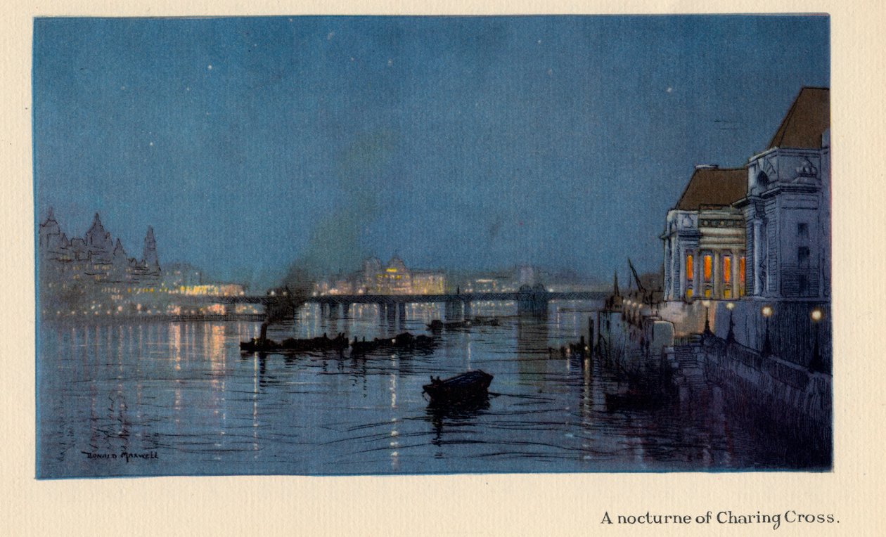 A Nocturne of Charing Cross, "The New Lights o