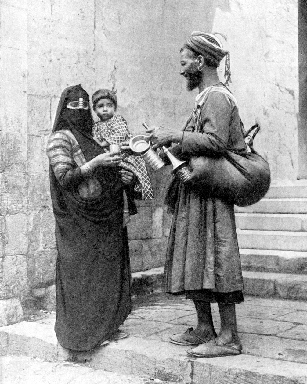 Veden myyjä, Kairo, Egypti, 1936. tekijältä Donald McLeish