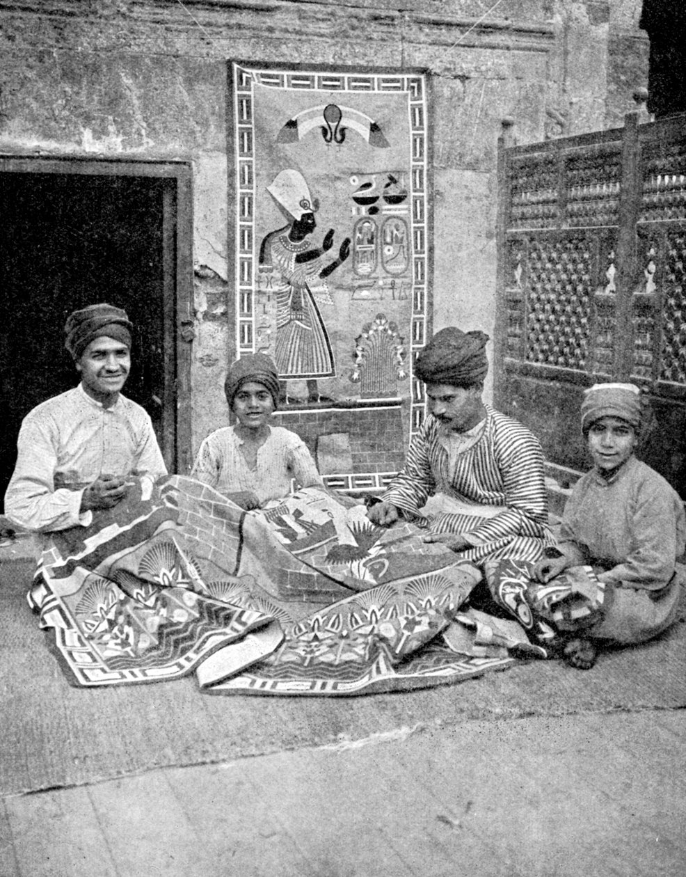 Käsityöläiset, Kairo, Egypti, Afrikka, 1936. tekijältä Donald McLeish