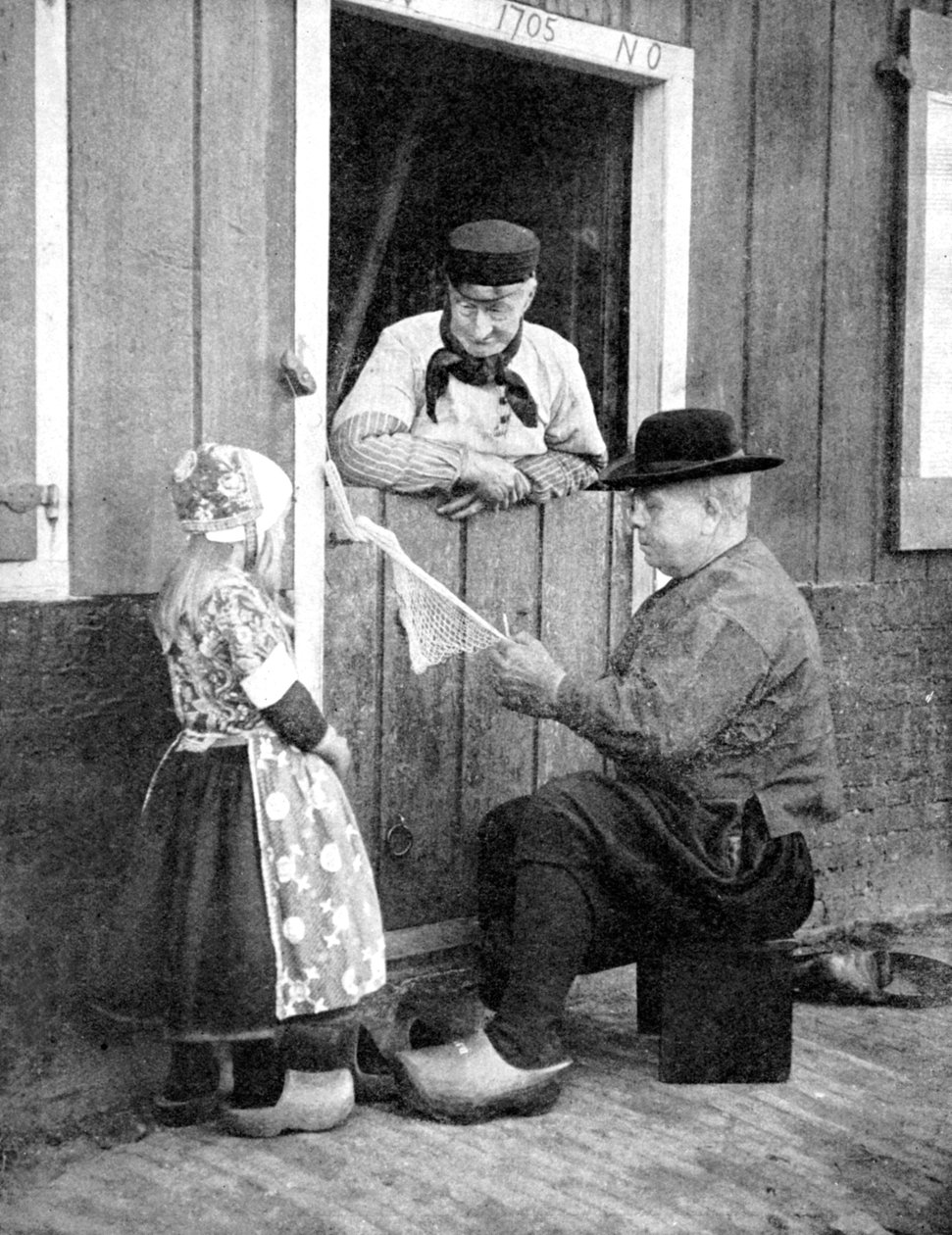 Hollantilaiset puukengät, Marken, Hollanti, 1936. tekijältä Donald McLeish