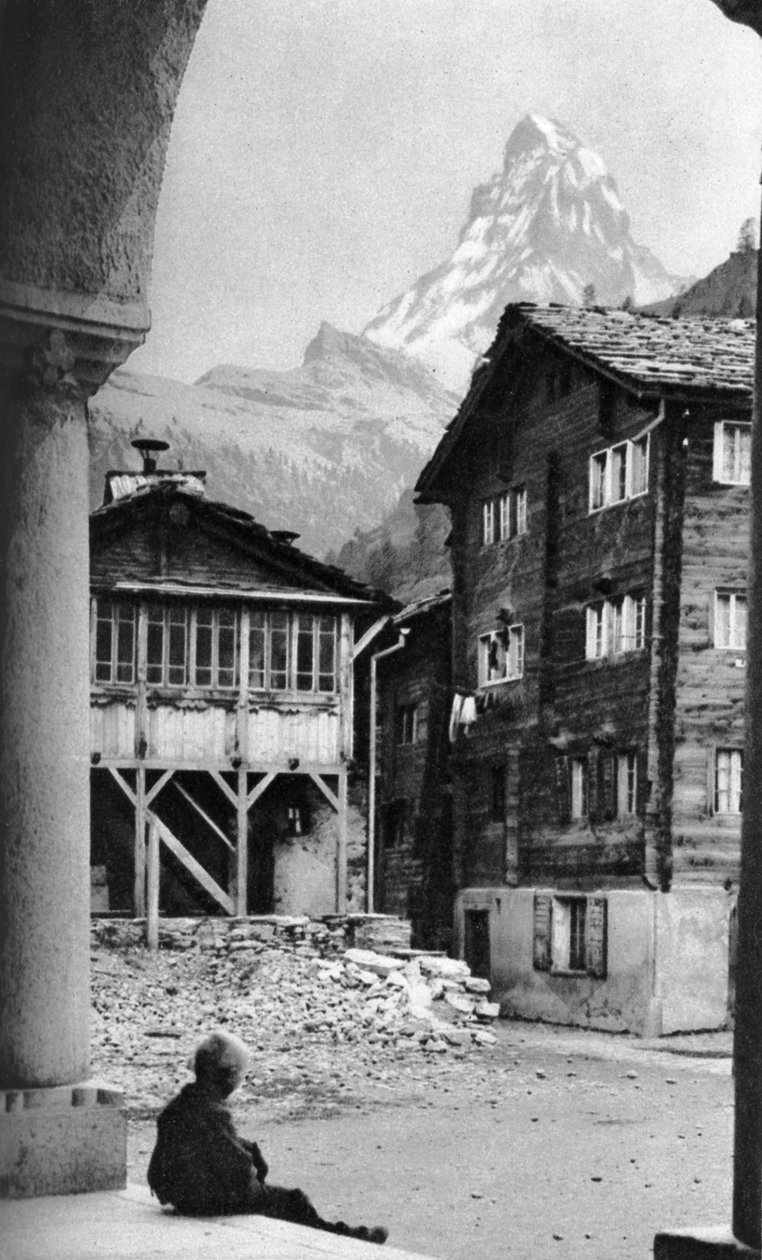 Matterhorn, Zermatt, Sveitsi, 1924 tekijältä Donald McLeish