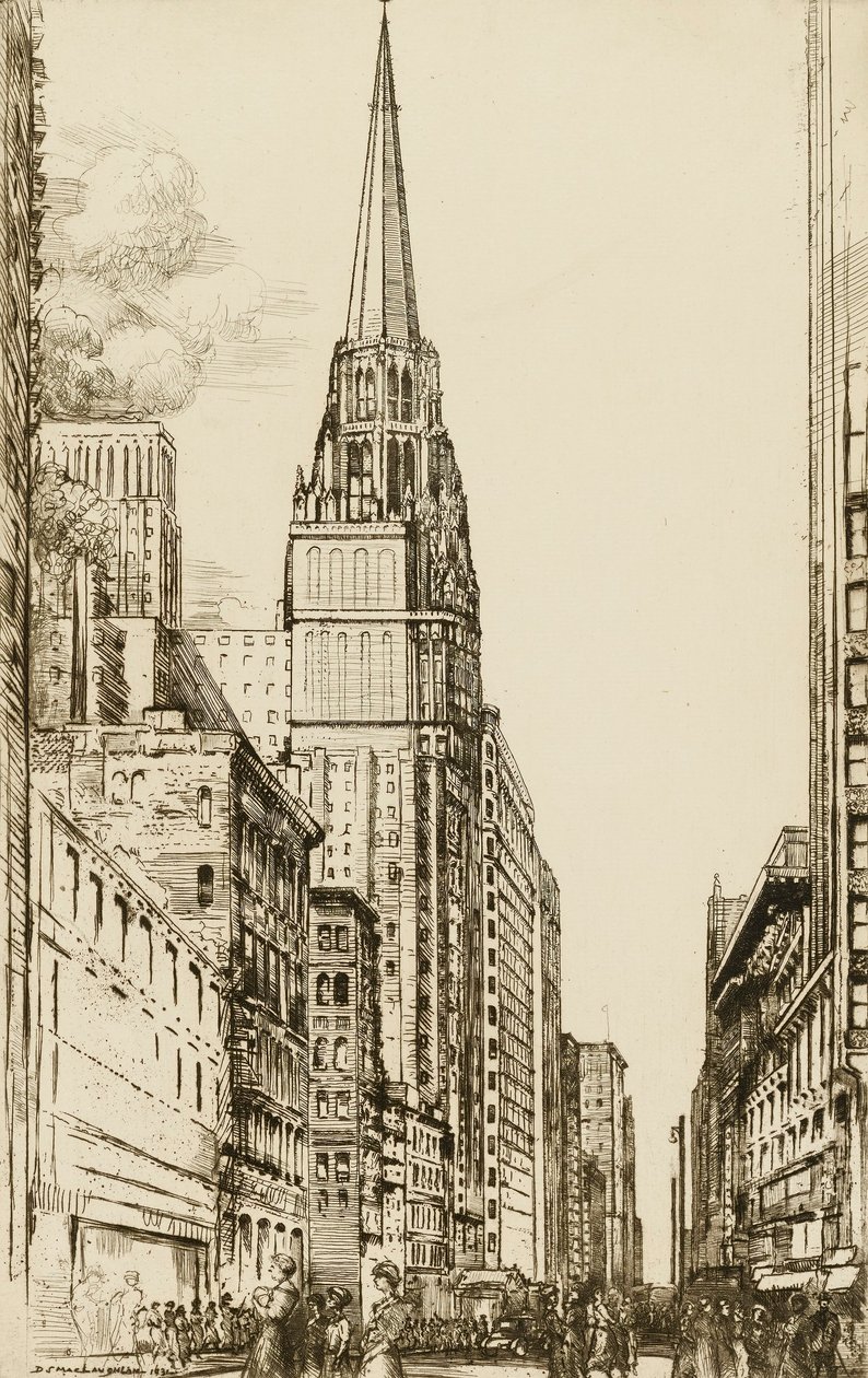 Chicago, katedraali tekijältä Donald Shaw MacLaughlan