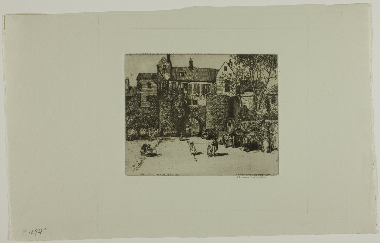 La Porte Gayole, Boulogne-sur-Mer tekijältä Donald Shaw MacLaughlan