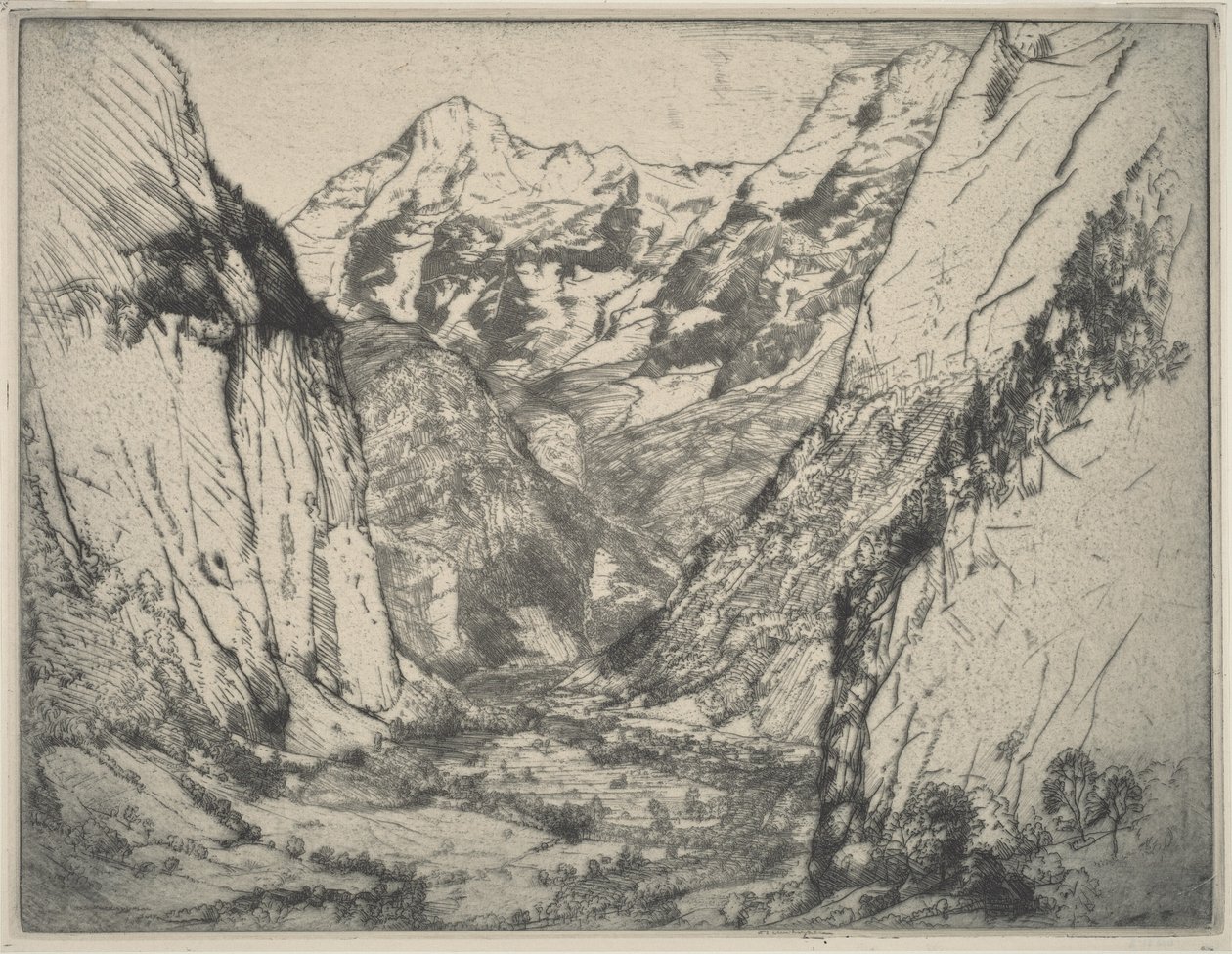 Lauterbrunnen tekijältä Donald Shaw MacLaughlan