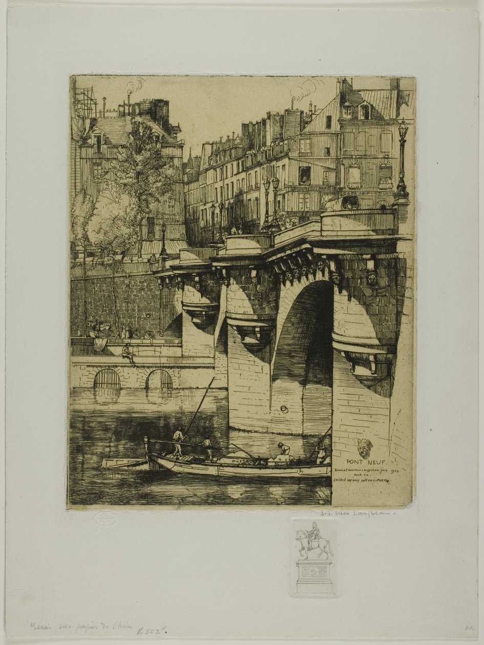 Pont Neuf, Pariisi tekijältä Donald Shaw MacLaughlan