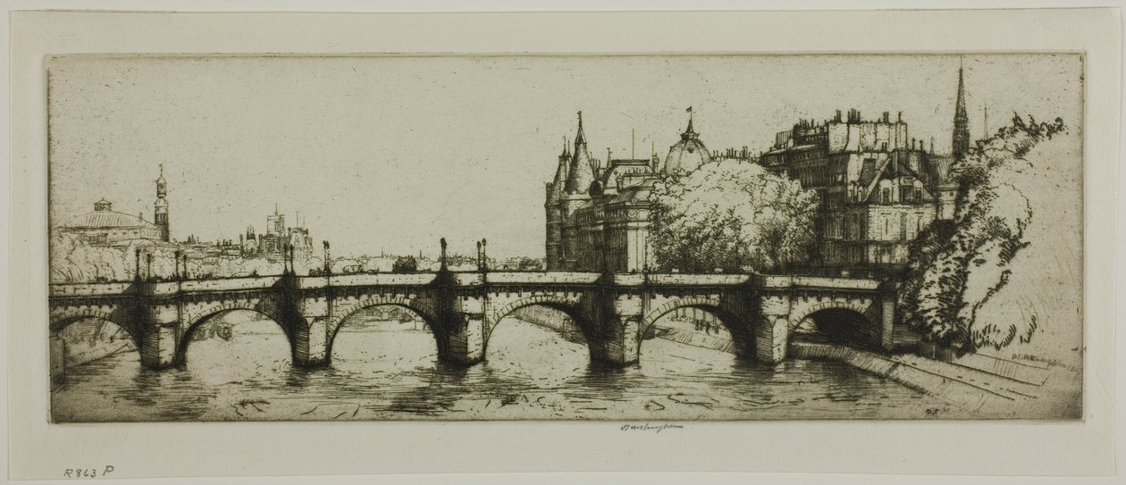 Pont Neuf, Pariisi tekijältä Donald Shaw MacLaughlan