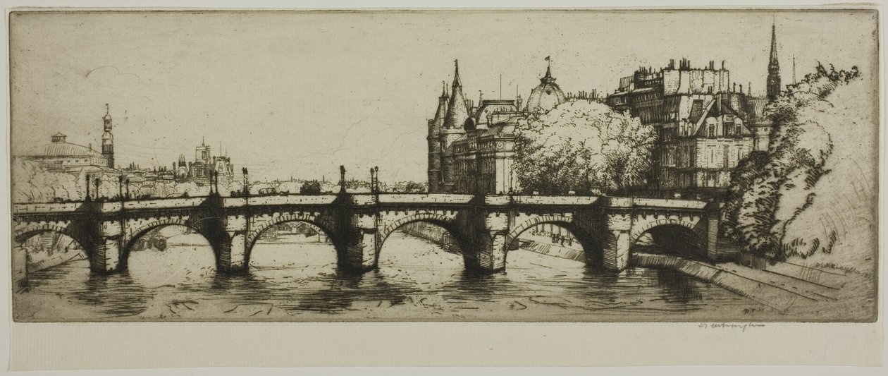 Pont Neuf, Pariisi tekijältä Donald Shaw MacLaughlan
