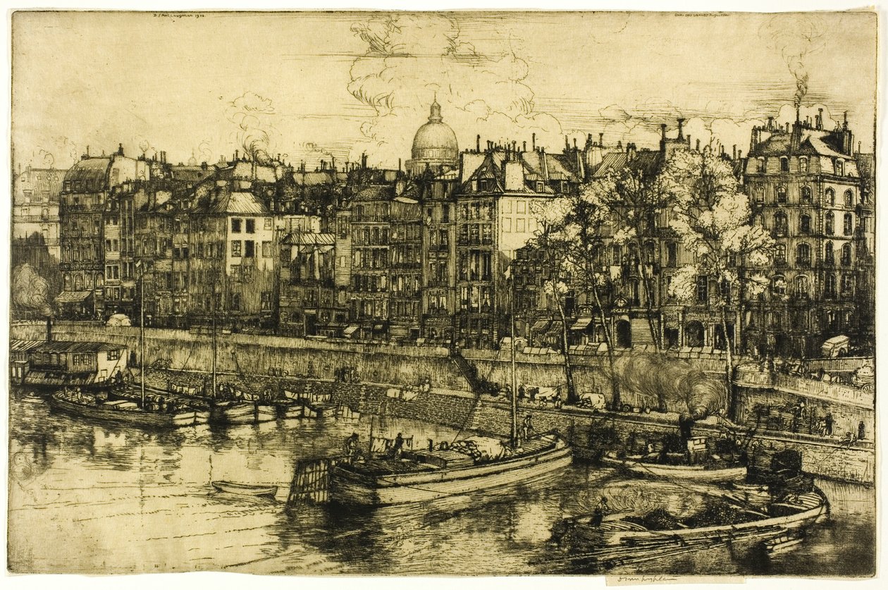 Quai des Grands Augustine, Pariisi tekijältä Donald Shaw MacLaughlan