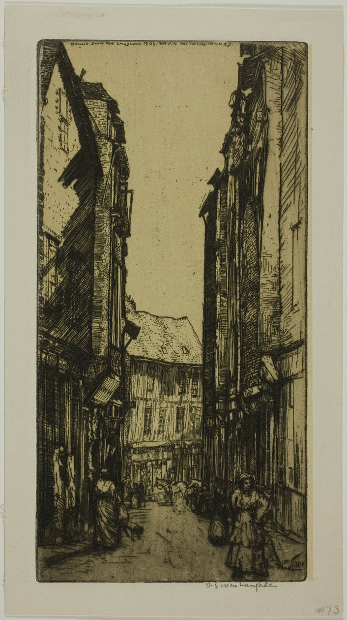 Rue des Halles, Vannes, Bretagne tekijältä Donald Shaw MacLaughlan