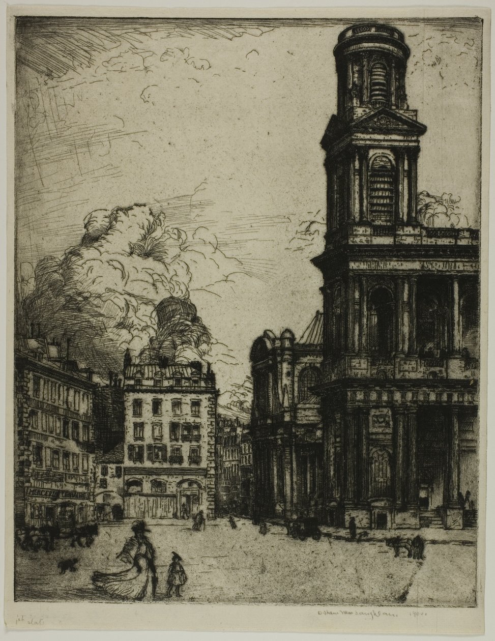 Saint Sulpice, Pariisi: Suuri torni tekijältä Donald Shaw MacLaughlan